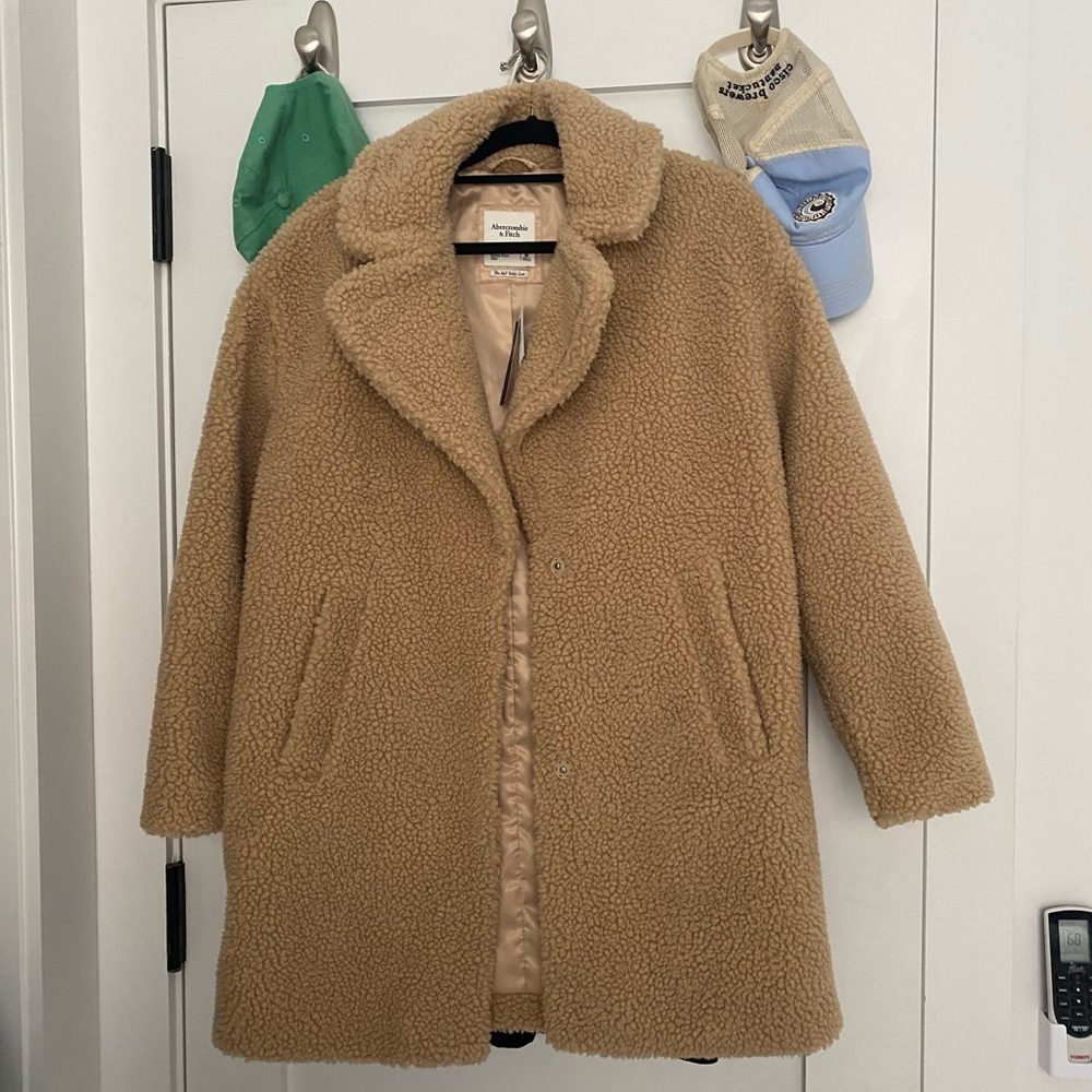 Abercrombie Sherpa Coat BRAND NEW WITH TAGS